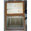 Image 2 : Leather Cushion Stool/Storage Box (15"x22"x16")