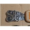 Image 5 : (4) Belt Buckles (Silver City, Yukon, Co-op, And Scorpion)