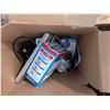 Image 4 : Pallet of Misc., Items (Glassware, Electric Cords/Chargers, Tupperware, and etc.)