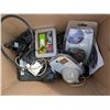Image 5 : Pallet of Misc., Items (Glassware, Electric Cords/Chargers, Tupperware, and etc.)