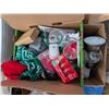 Image 6 : Pallet of Misc., Items (Glassware, Electric Cords/Chargers, Tupperware, and etc.)