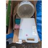 Image 7 : Pallet of Misc., Items (Glassware, Electric Cords/Chargers, Tupperware, and etc.)