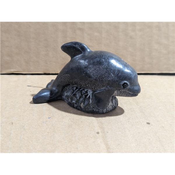 Wolf Original Hand Crafted Sculpture (Whale)