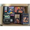 Image 1 : Box of Various BHS Tapes (Star Trek, Golden Eye 007, Daniel Boone, and etc.)