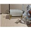 Image 2 : Lot of Misc. Vintage Décor, bells, Handles, and etc. (1) 24% Crystal Bell