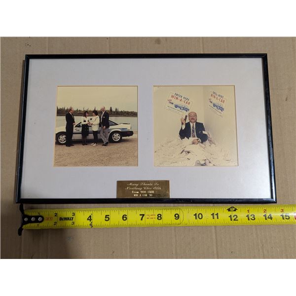 Vintage 1993 900CK31 "Win A Car" Framed Prince Albert Pictures