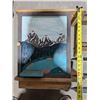 Image 5 : Vintage Wood Cabinet w/ (2) Vintage Spice Rack Shelfs