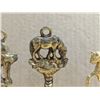 Image 3 : (3) brass Animal Bells (2) Vintage Made in England
