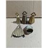 Image 1 : Lot of Vintage Brass Cow Bells