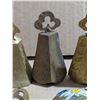 Image 4 : Lot of Vintage Brass Cow Bells
