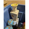 Image 6 : Storage Tub Full of Misc. (glassware, glass Décor, VHS's and etc.)