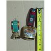 Image 6 : (2) Vintage Brass Bells (1) Made in Switzer land