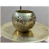 Image 3 : lot of Vintage Brass Décor (Lamp Design, Eagle, stand, and etc.)