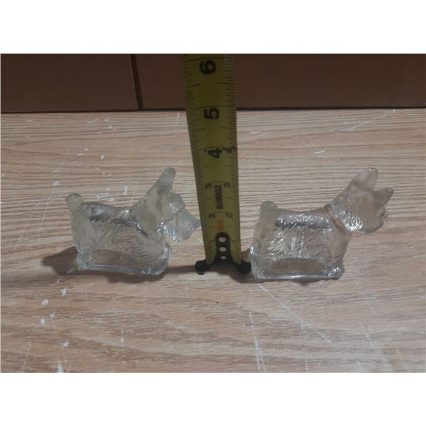 Vintage Scottie Dog Candy Containers.