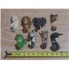 Image 1 : Vintage animal head wall hooks.
