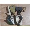 Image 3 : Vintage animal head wall hooks.