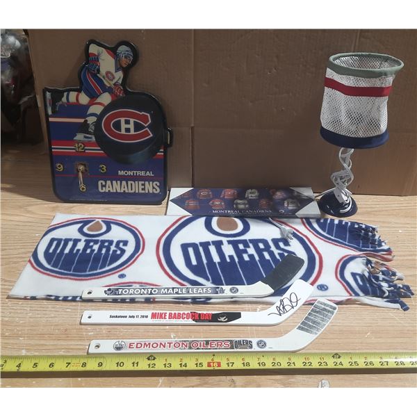 Lot of Hockey Items.