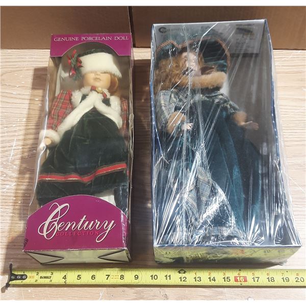 (2) Vintage Porcelain Dolls.