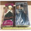 Image 1 : (2) Vintage Porcelain Dolls.