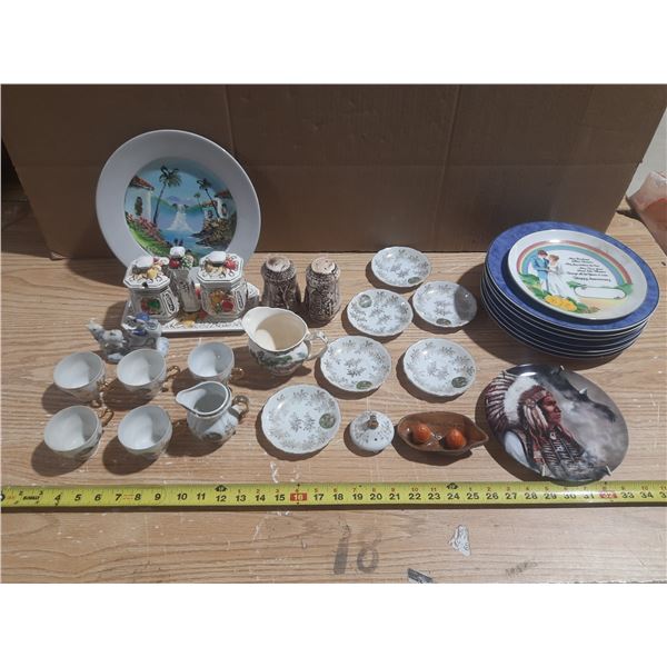 Lot of Glaswares. (Large Plates Having 3, 4 Chips)
