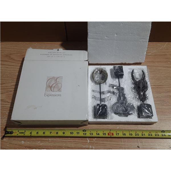 African Mask Set. (New)