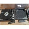 Image 3 : (3) Vintage Turntable.