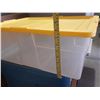 Image 5 : (4) Big Storage Totes with Lids.