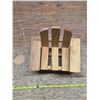 Image 2 : Small wooden chair- 9"H