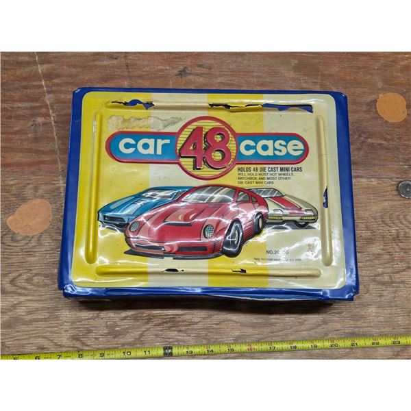 Hot wheels carry case- holds 48