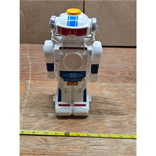 White toy robot