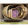 Image 2 : Box of various new baskets