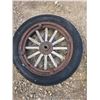 Image 3 : Pair of antique wheels