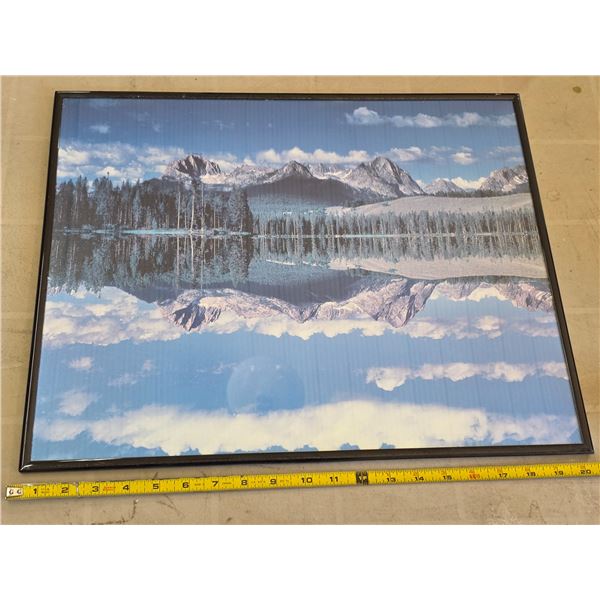 Mountain scenery picture- 20' by 16"
