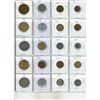 Image 1 : (3) Sheet Of Foreign Currency. (Total 60 Coins)