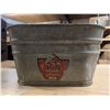 Image 5 : Vintage GSW Quality Hot Dipped Galvanized Ware Pail 20x20x11