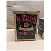 Image 4 : (2) Vintage Nabob Tea Tins