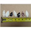 Image 4 : (7) Sharp Stone Arrow Heads
