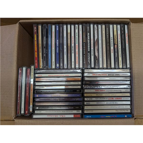 Box of Misc. CDs as Shown