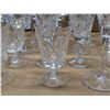 Image 3 : Lot of Crystal Champagne Glasses