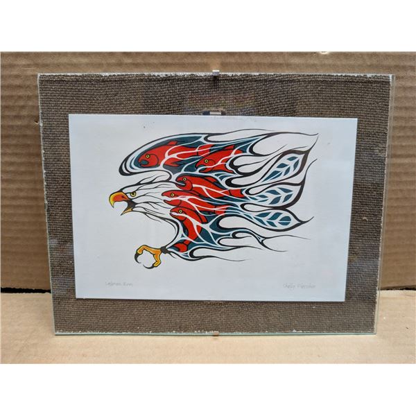 Salmon Run Indigenous Art Work By Shelly Fietcher