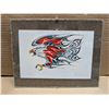 Image 1 : Salmon Run Indigenous Art Work By Shelly Fietcher