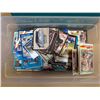 Image 1 : Plastic Bin Full of Various Trading Cards (Hockey, Baseball, Cars, and etc.)