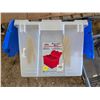 Image 5 : Storage Box, Laundry Basket, And (2) Food Containers
