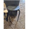 Image 2 : (2) Stools, and (2) Plant Planters
