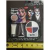 Image 2 : (3) Bowitzki Halloween Makeup Kit containing face paint, fake blood, liquid latex, and scar wax. (Ne