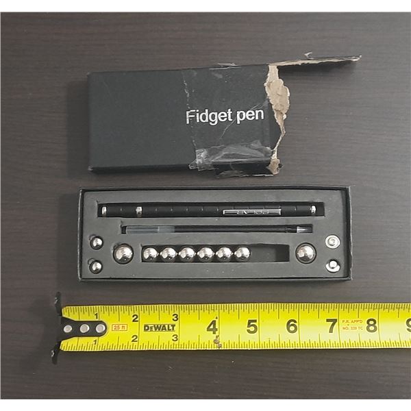 Magnetic fidget pen. (New, but box damaged)