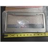 Image 4 : (2) Red crystal rhinestone license plate frames. (New)
