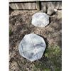 Image 1 : (2) Stamped Pavers 22in.