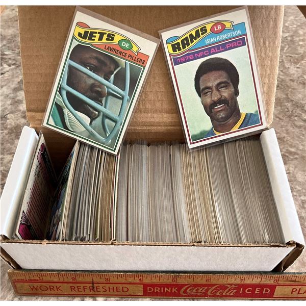 1977 Topps NFL Football. Mint. Most in penny sleeves. Duplicates.