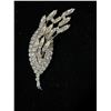 Image 2 : 3” rhinestone silver tone brooch – no markings
